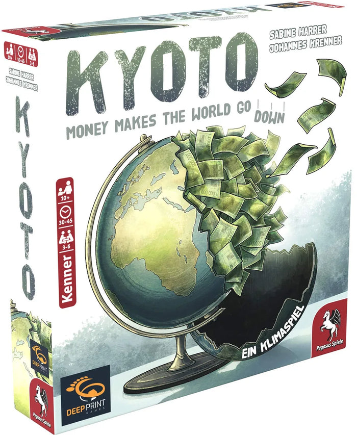 Kyoto Board Game by Pegasus Spiele – Climate Strategy Game