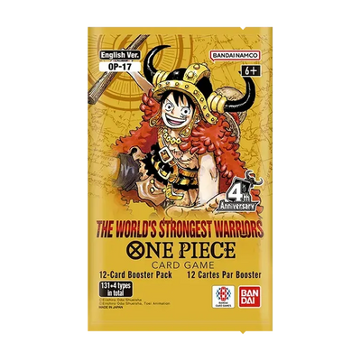 One Piece Card Game OP-17 The World's Strongest Warriors Booster Pack