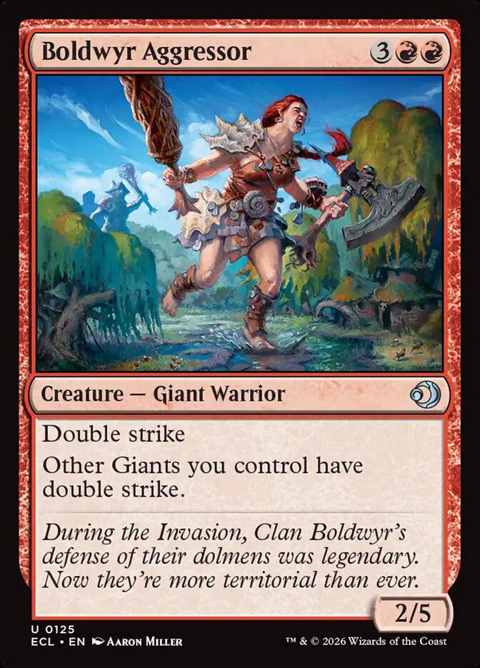 Boldwyr Aggressor [Lorwyn Eclipsed]