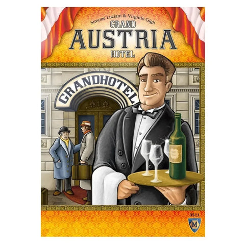 Grand Austria Hotel Board Game | Lookout Games Strategy