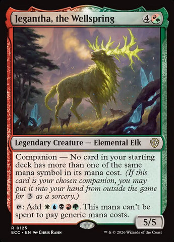 Jegantha, the Wellspring [Lorwyn Eclipsed Commander]