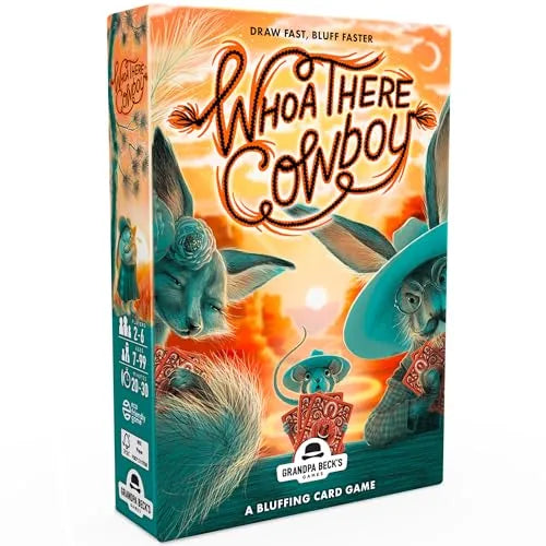 Whoa There Cowboy Card Game | Grandpa Beck's Games