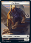 Elf Warrior // Cat Beast Double-Sided Token [Starter Commander Decks]