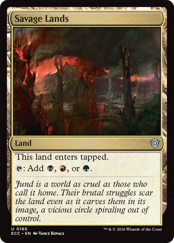 Savage Lands [Lorwyn Eclipsed Commander]
