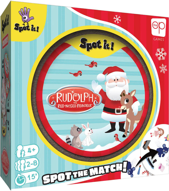Spot It! Rudolph the Red-Nosed Reindeer — Zygomatic Holiday Game