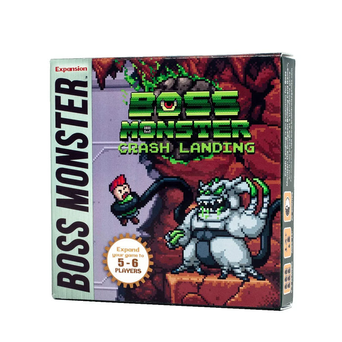 Boss Monster: Crash Landing Expansion Board Game (5-6 Players)