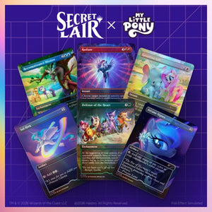 Magic: The Gathering - Secret Lair: My Little Pony Friendship is Magic Foil Booster Box