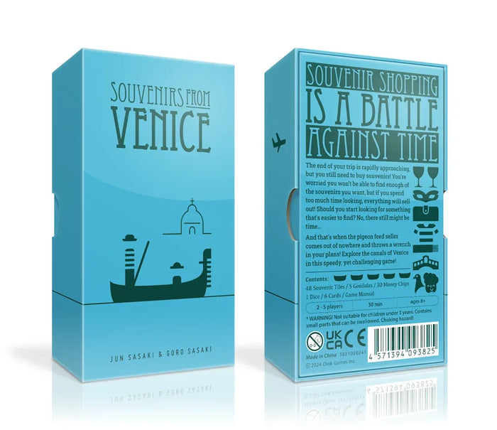 Oink Games Souvenirs from Venice Board Game | 2-5 Players