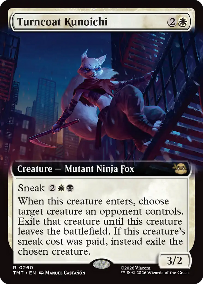Turncoat Kunoichi (Extended Art) [Teenage Mutant Ninja Turtles]