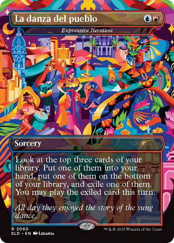 Expressive Iteration (Rainbow Foil) [Secret Lair Drop Series]
