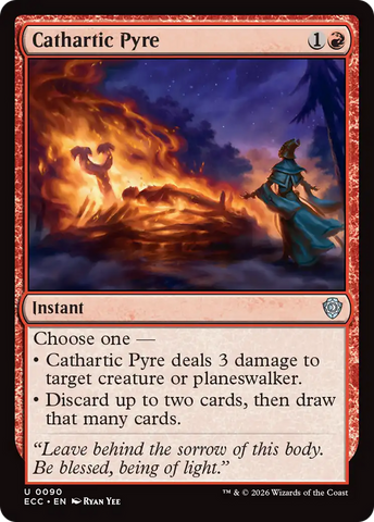 Cathartic Pyre [Lorwyn Eclipsed Commander]