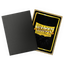 Dragon Shield: Standard 100ct Sleeves - Black and Gold