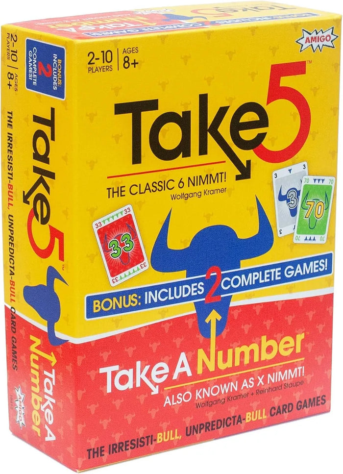 Amigo Games Take 5: Take A Number Bonus Pack Family Card Game