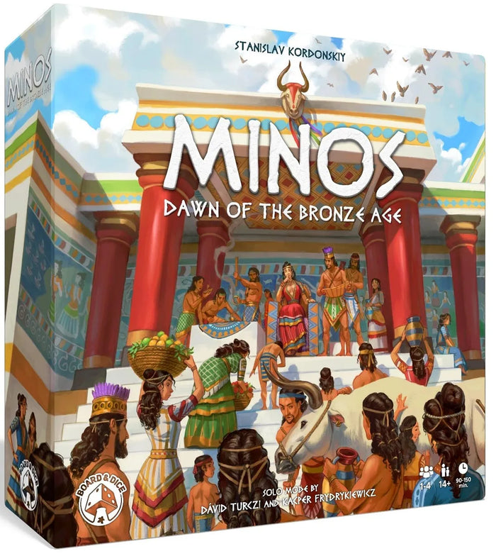 Minos: Dawn of the Bronze Age + Dawn of Faith — Board and Dice