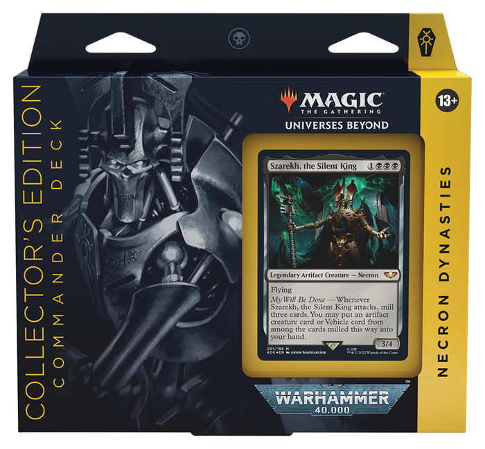 Universes Beyond: Warhammer 40,000 - Commander Deck (Necron Dynasties - Collector's Edition)