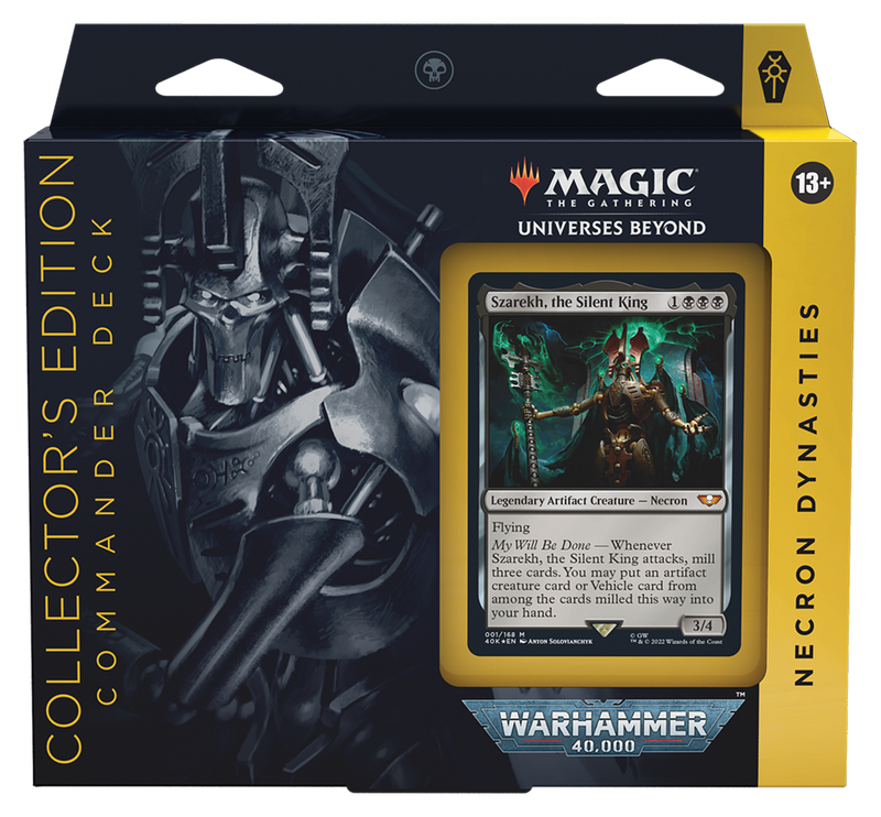 Universes Beyond: Warhammer 40,000 - Commander Deck (Necron Dynasties - Collector's Edition)