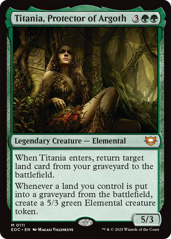 Titania, Protector of Argoth [Edge of Eternities Commander]