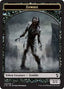 Zombie // Shapeshifter Double-Sided Token [Commander 2018 Tokens]