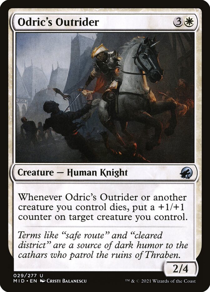 Odric's Outrider [Innistrad: Midnight Hunt]