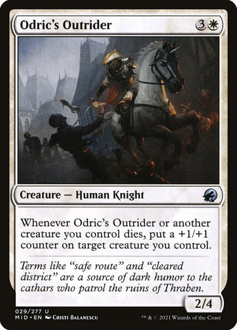 Odric's Outrider [Innistrad: Midnight Hunt]