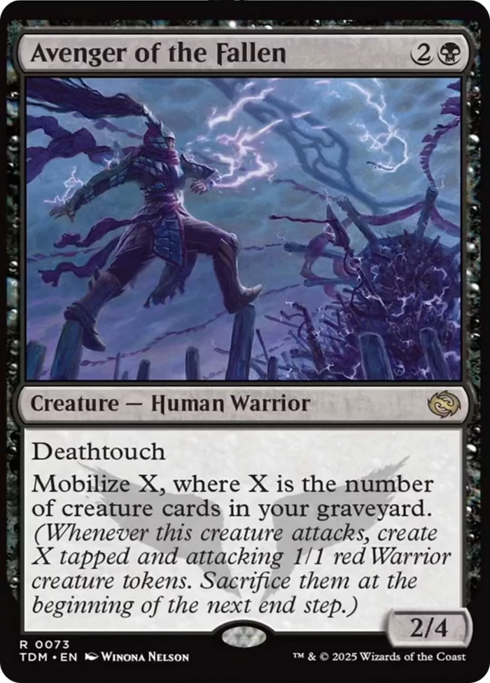 Avenger of the Fallen [Tarkir: Dragonstorm]