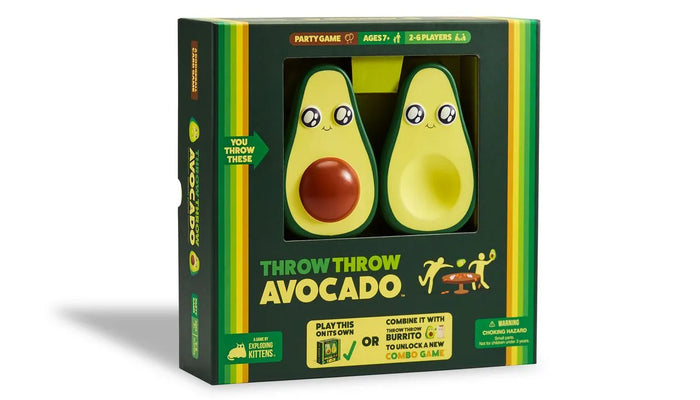 Throw Throw Avocado by Exploding Kittens | Party Card Game