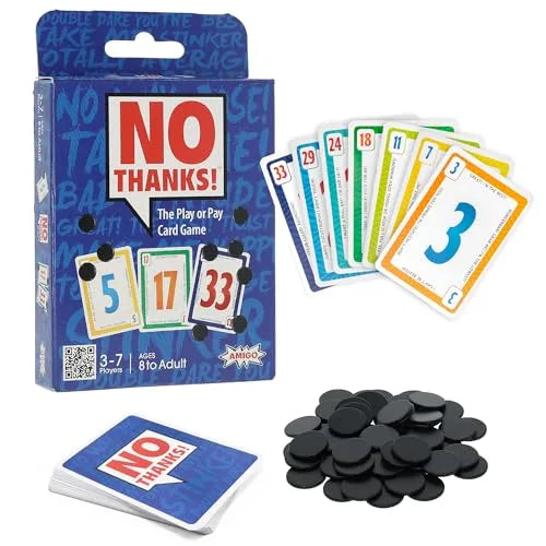 No Thanks! Card Game by Amigo — Used Excellent Condition