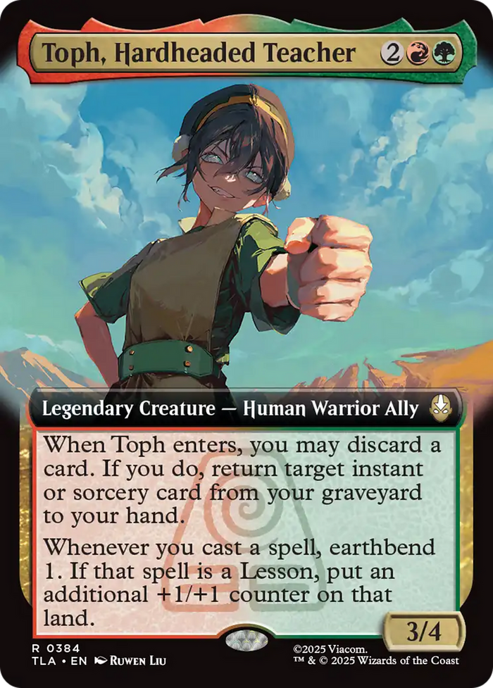Toph, Hardheaded Teacher (Extended Art) [Avatar: The Last Airbender]