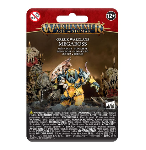 Warhammer Age of Sigmar: Orruk Warclans Megaboss (1 Miniature)