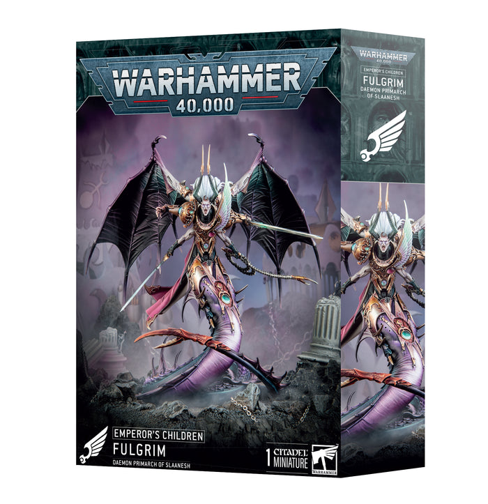 Warhammer 40,000: Emperor's Children Fulgrim Daemon Primarch of Slaanesh (1 Miniature)