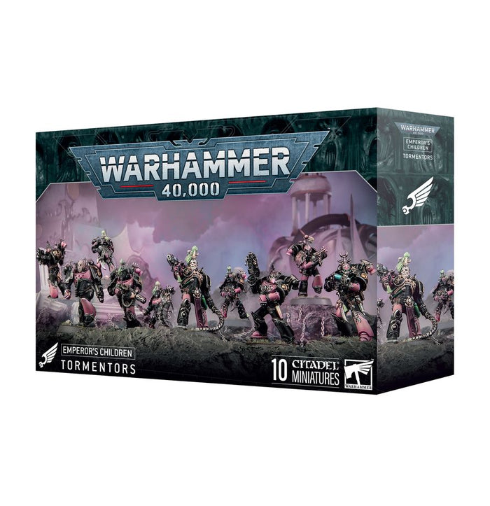 Warhammer 40,000: Chaos Space Marines Emperors Children Tormentors Bits (10 Pieces)