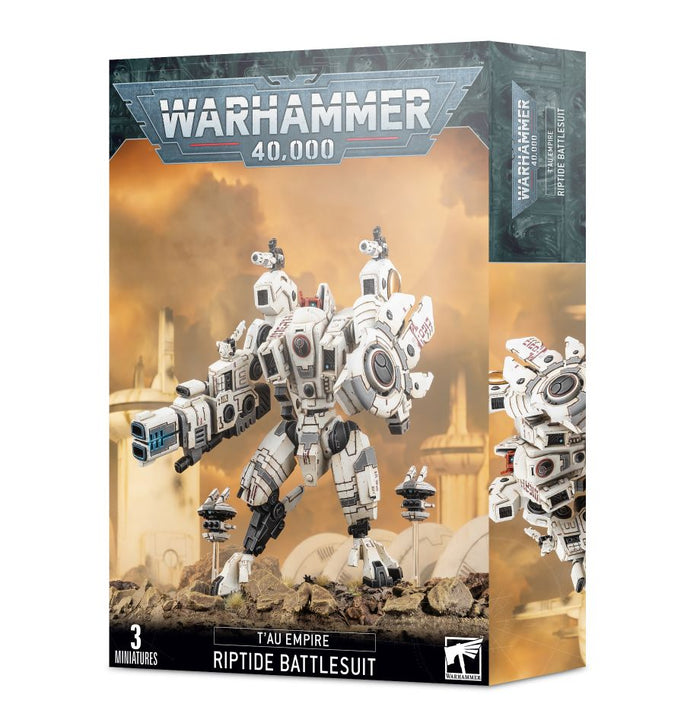 Warhammer 40,000: T'au Empire Riptide Battlesuit (3 Miniatures)