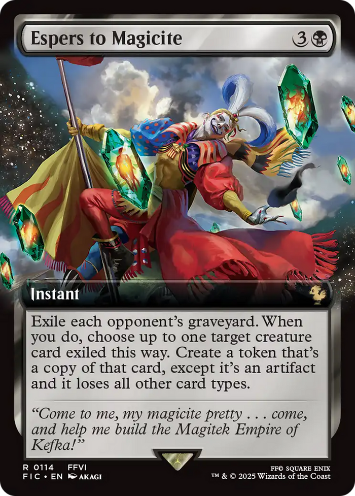 Espers to Magicite (Extended Art) [FINAL FANTASY Commander]
