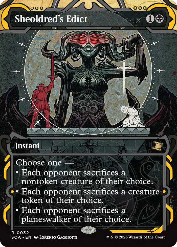 Sheoldred's Edict [Secrets of Strixhaven: Mystical Archive]