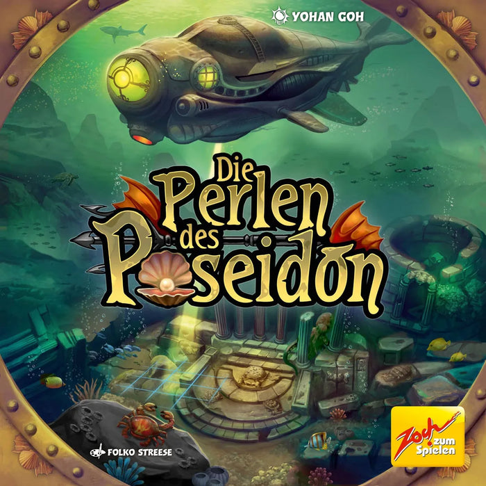 The Pearls of Poseidon Board Game – Zoch Verlag (German Edition)