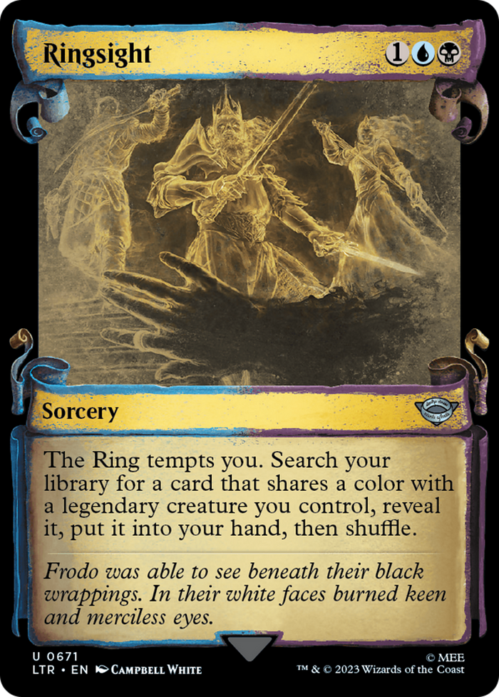 Ringsight [The Lord of the Rings: Tales of Middle-Earth Showcase Scrolls]