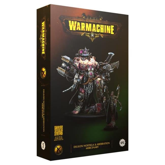 Warmachine: Exulon Nostilla & The Aberration Miniature