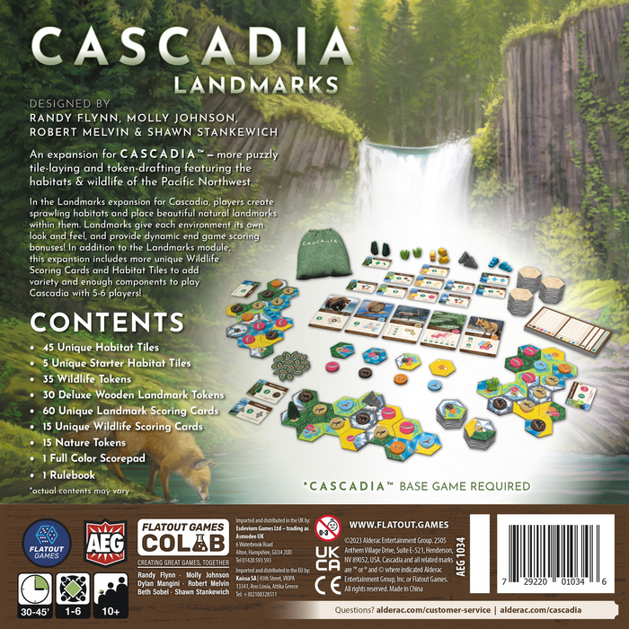 Cascadia Expansion: Landmarks [Board Game]
