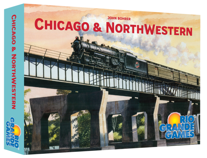 Chicago & NorthWestern - Train Strategy Game [Board Game]