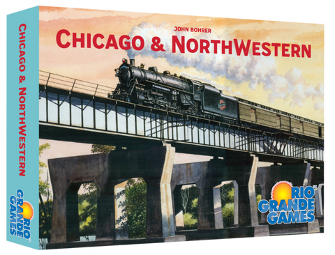 Chicago & NorthWestern - Train Strategy Game [Board Game]