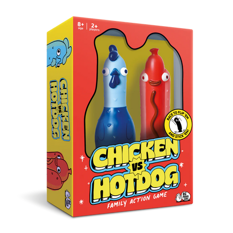 Chicken vs Hotdog Action Party Game [Board Game]