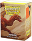 Dragon Shield: Standard 100ct Sleeves - Amber (Matte)