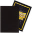 Dragon Shield: Standard 100ct Sleeves - Black (Matte)
