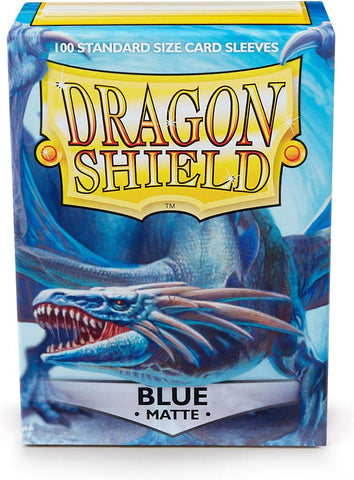 Dragon Shield: Standard 100ct Sleeves - Blue (Matte)
