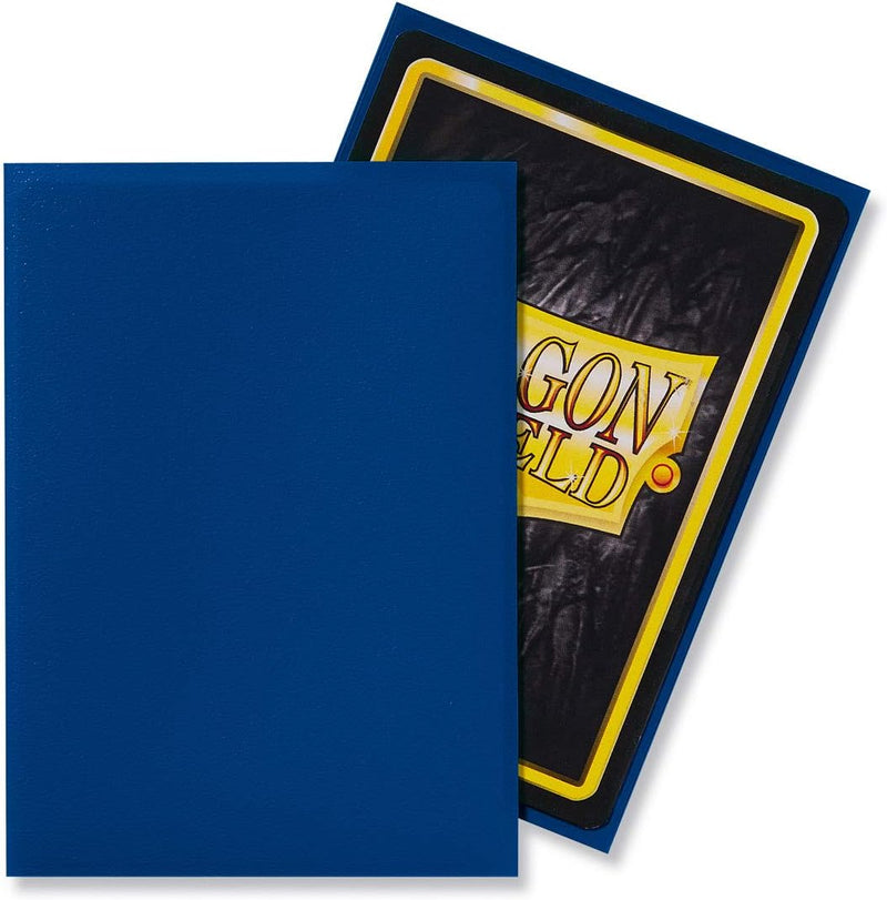 Dragon Shield: Standard 100ct Sleeves - Blue (Matte)