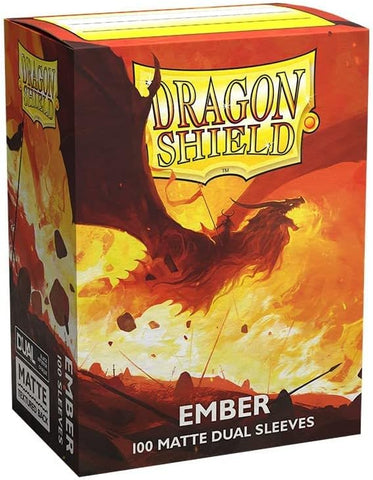 Dragon Shield: Standard 100ct Sleeves - Ember (Dual Matte)