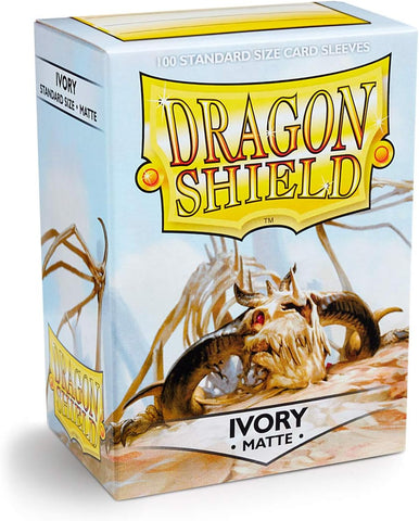 Dragon Shield: Standard 100ct Sleeves - Ivory (Matte)