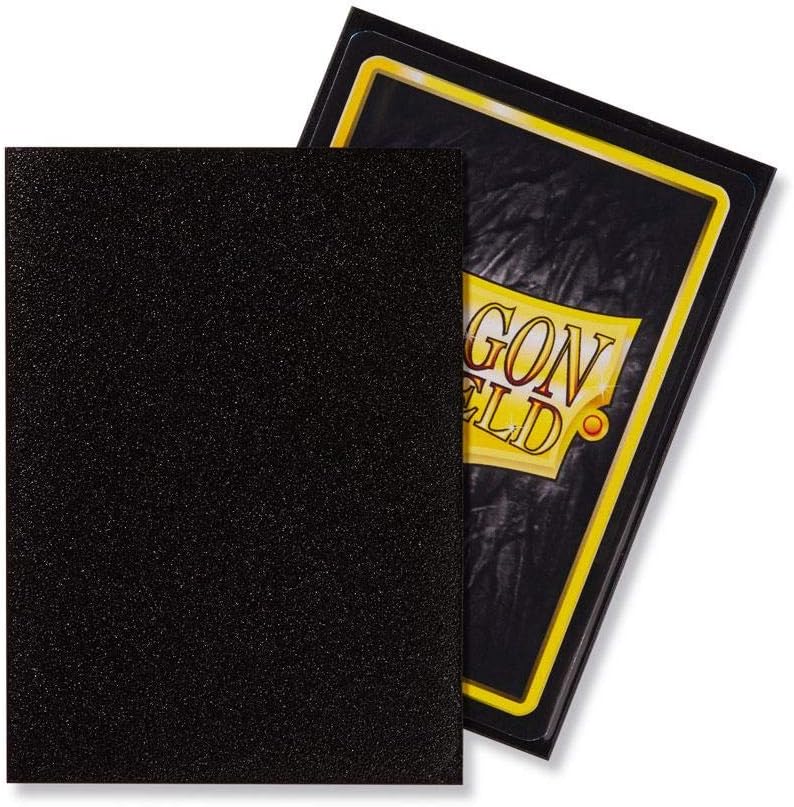 Dragon Shield: Standard 100ct Sleeves - Jet (Matte)