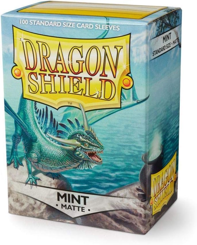 Dragon Shield: Standard 100ct Sleeves - Mint (Matte)