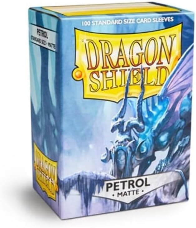 Dragon Shield: Standard 100ct Sleeves - Petrol (Matte)